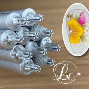 Carimbo Mine margarida cod:H103/5 para unhas artesanais – Modelo H103/5