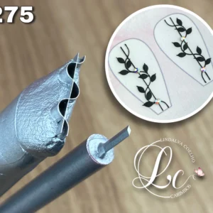 Carimbo Raminho L275 para unhas artesanais – Modelo L275
